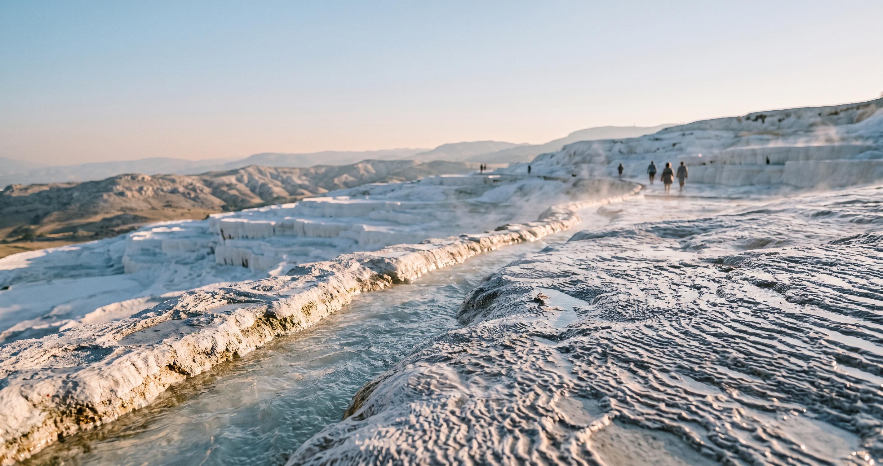 Pamukkale'de Yalınayak Yürümek: Orası Gerçekte Nasıl